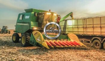 COLHEITADEIRA JOHN DEERE 1450 ANO 2004 COM DUAS PLATAFORMA