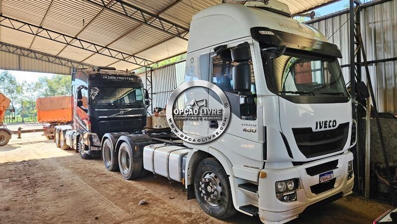 CONJUNTO RODOCAÇAMBA IVECO 480 6X4 ANO 2014