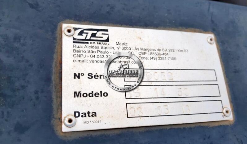 PLATAFORMA DE MILHO GTS PRODUTTIVA BLACK IS1450 15X45 ANO 2013