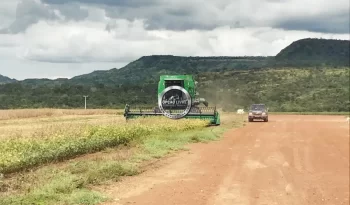 COLHEITADEIRA JOHN DEERE 1185 19 E 23 PES ANO 2001