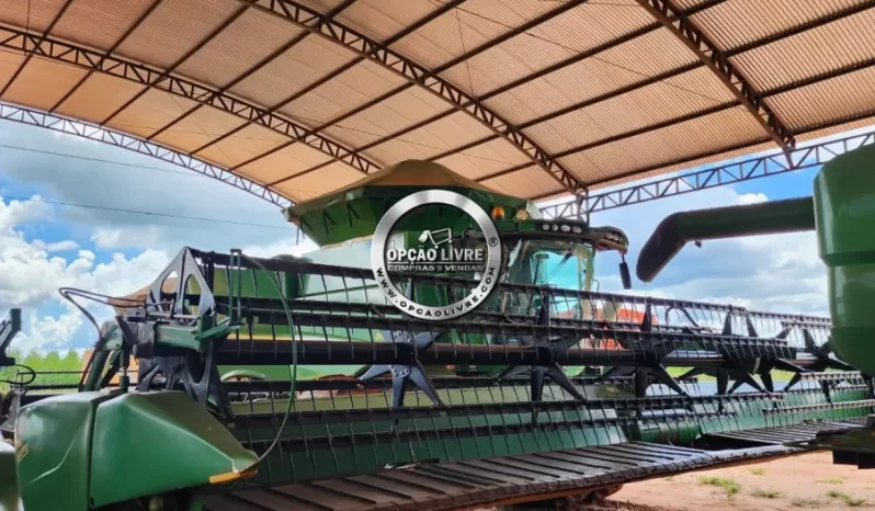 COLHEITADEIRA JOHN DEERE S680 40PES DRAPER ANO 2015