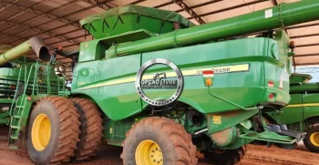 COLHEITADEIRA JOHN DEERE S680 40 PES DRAPER ANO 2015 (25)
