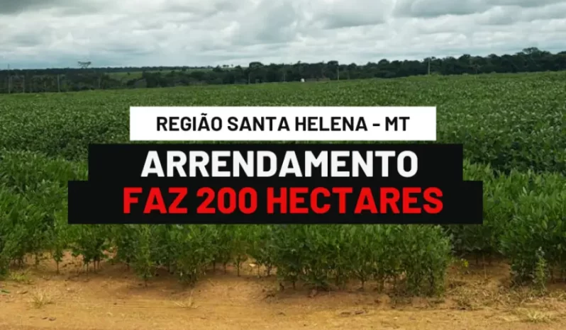 FAZENDA ARRENDAENTO 200 HEC SANTA HELENA MATO GROSSO
